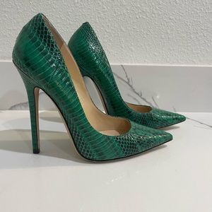 Green Snake Jimmy Choo Heels
